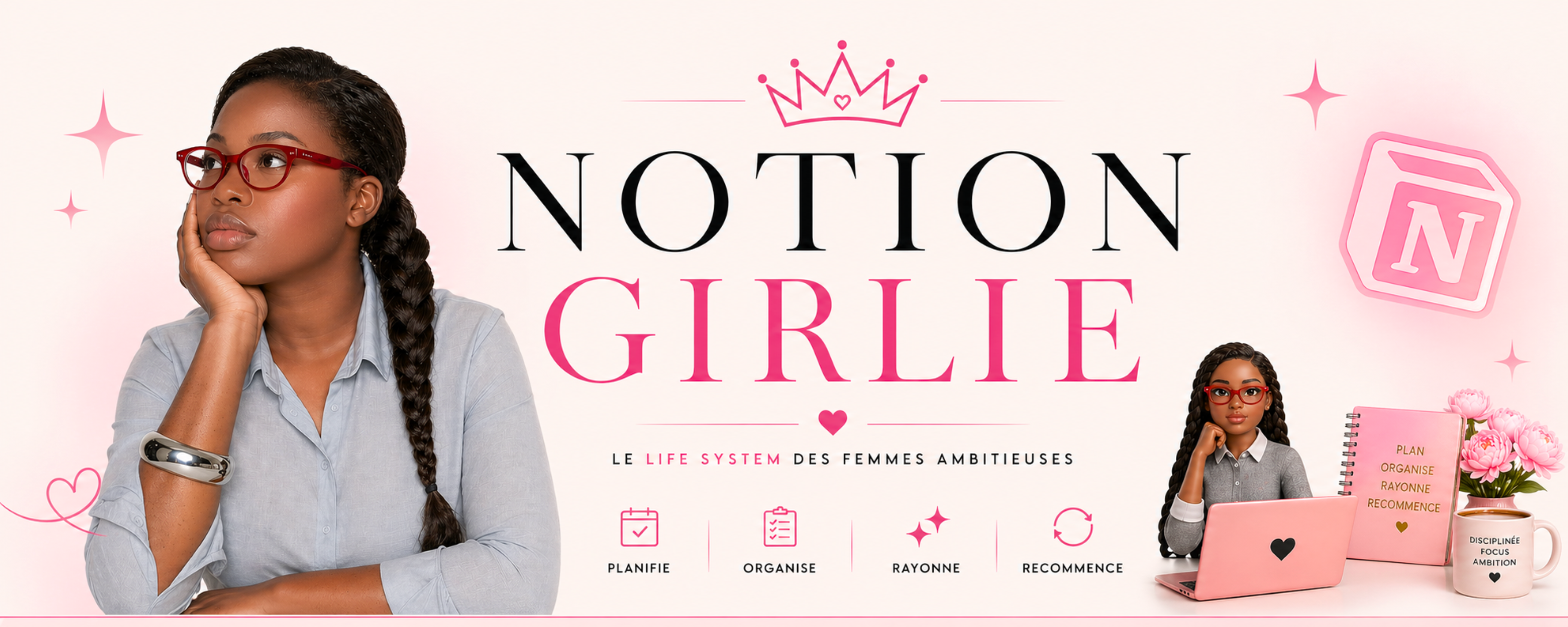 30 jours pour devenir une Notion Girlie · Babi Edition